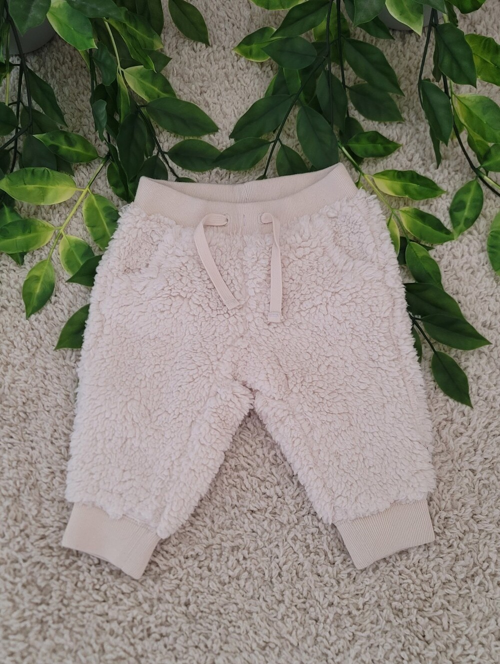 Baby Boy Light Sherpa Pants (6-12 Months)